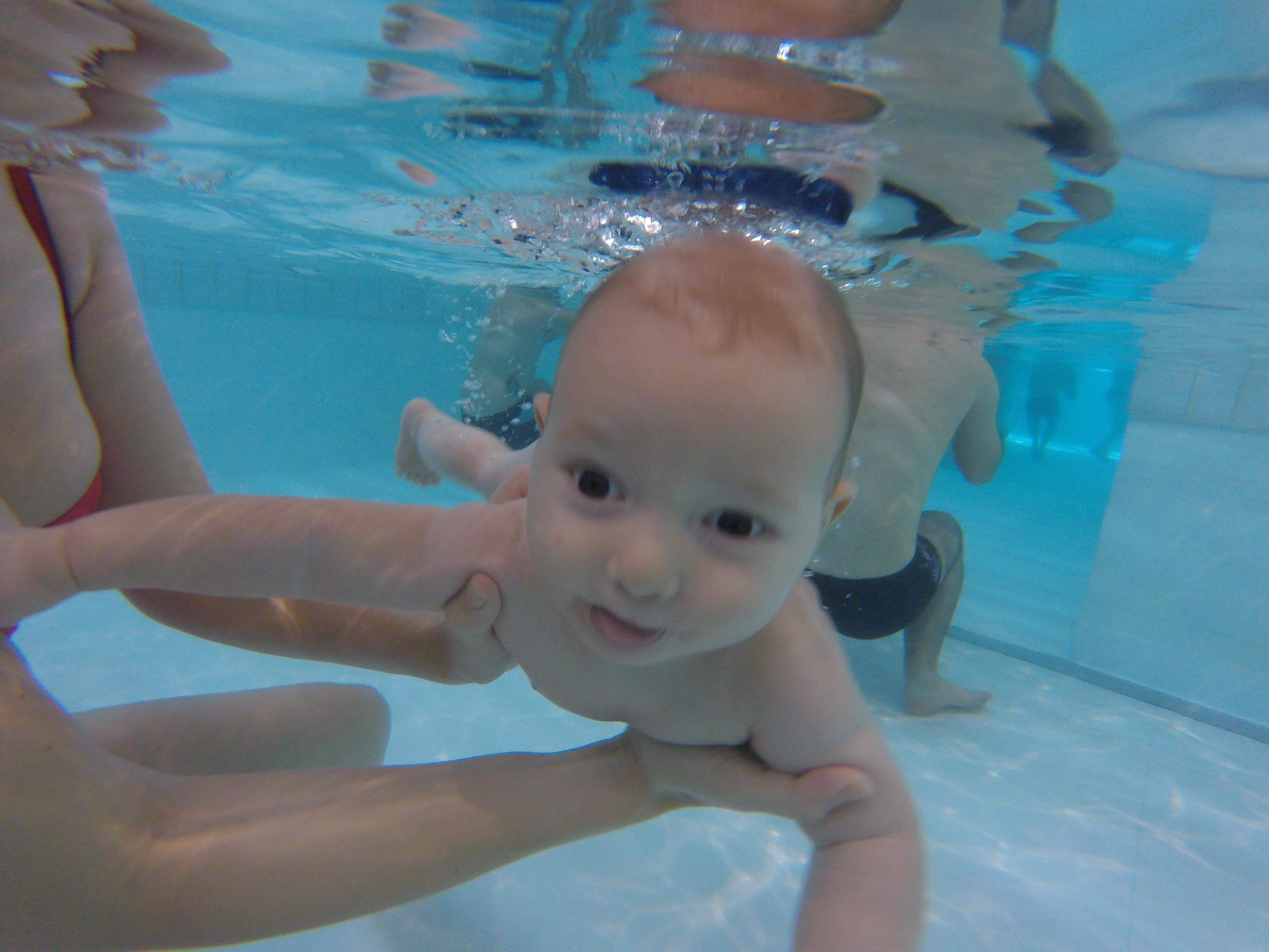 First Baby Swimming in 2019